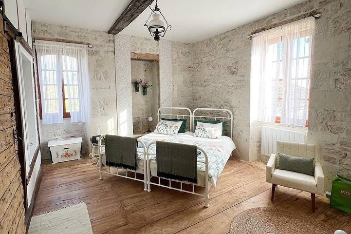 Gîte pour 15 personnes, avec sauna et jardin à Fauroux - 3