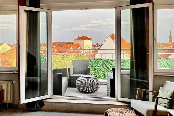 Appartement entier, City-view Studio in Central in Dessau, Domaine des jardins de Dessau-Wörlitz