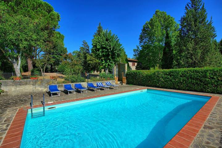 Villa für 8 Personen, mit Balkon und Pool in der Toskana - 4