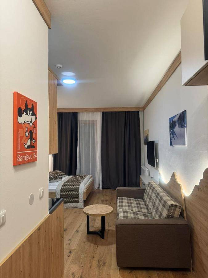 Aparthotel para 4 pessoas, com sauna e jacuzzi e ainda terraço and jardim - 1