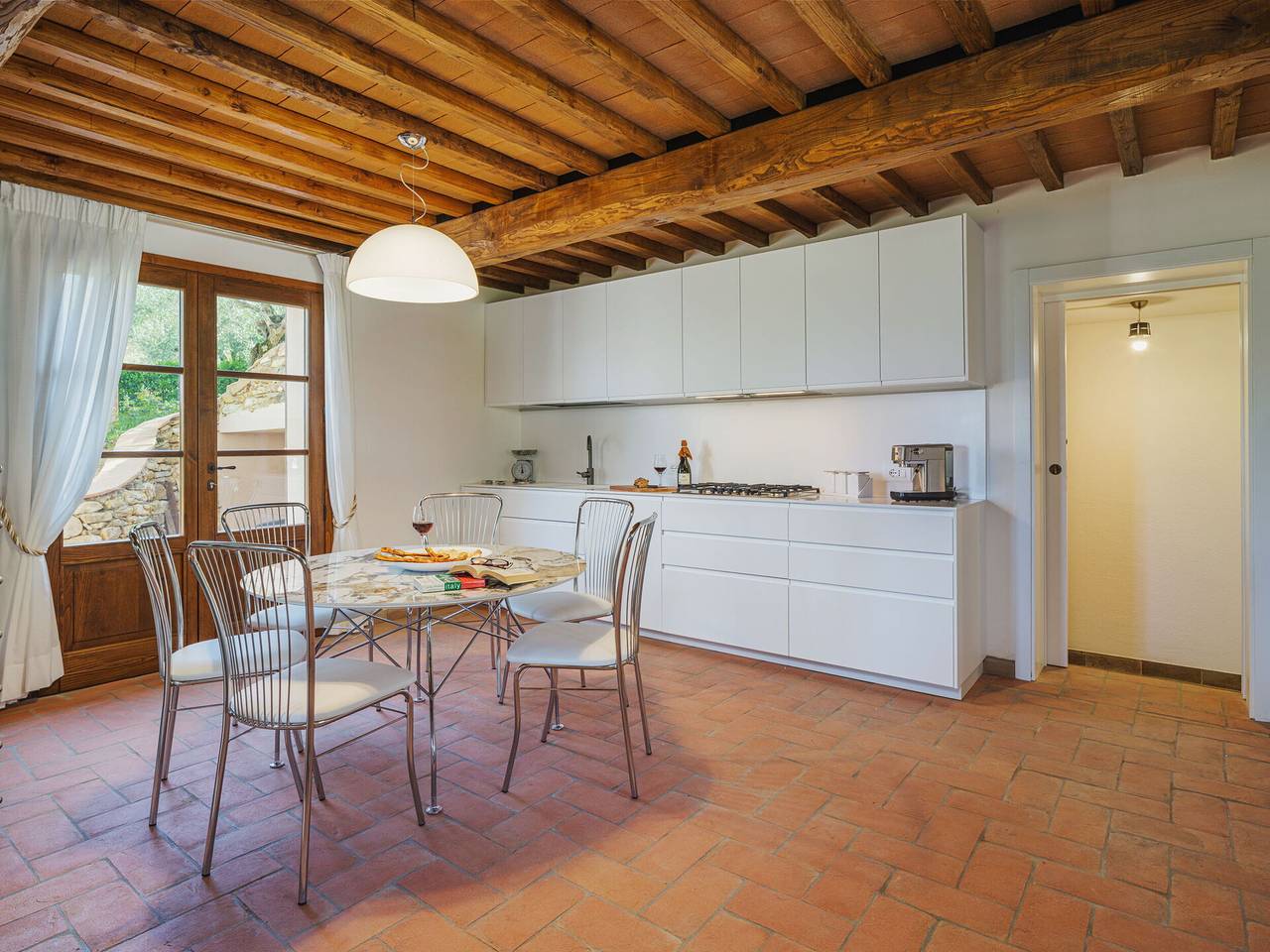 Villa für 5 Personen mit Balkon in Vicopisano, Pisa Provinz