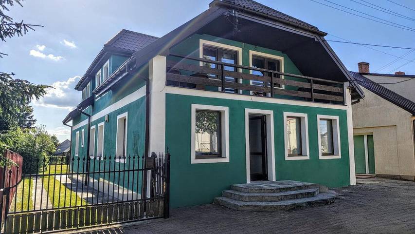 Dom wakacyjny dla 17 osób, z Balkon i Taras oraz Widok w Goniądz