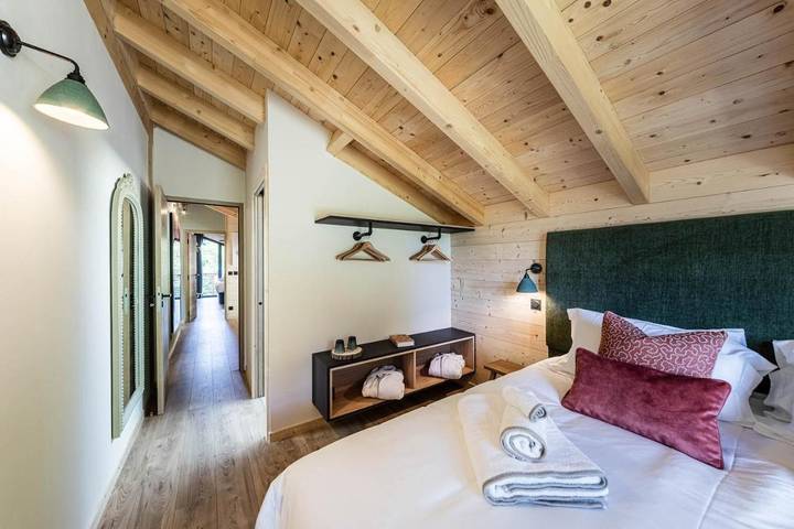 Chambre d’hôte pour 2 personnes, avec balcon et vue à Les Gets - 4