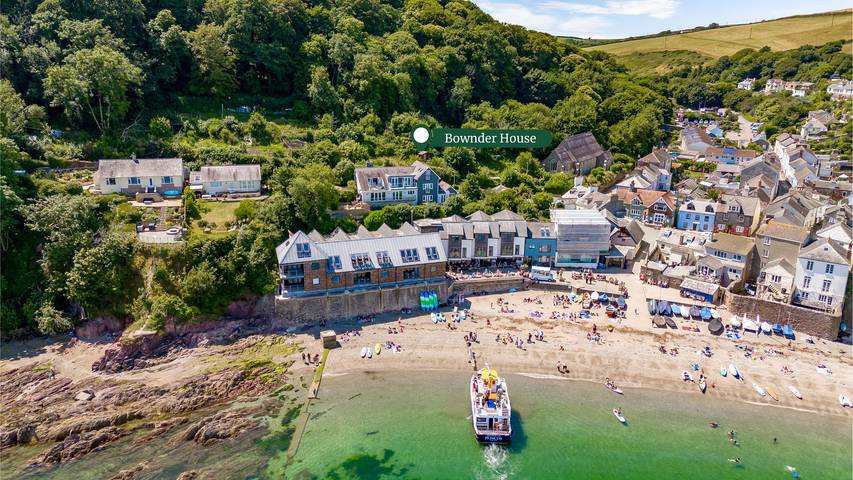 Holiday rental for 10 people, with Balcony and Hot tub as well as Terrace and Garden in Kingsand and Cawsand