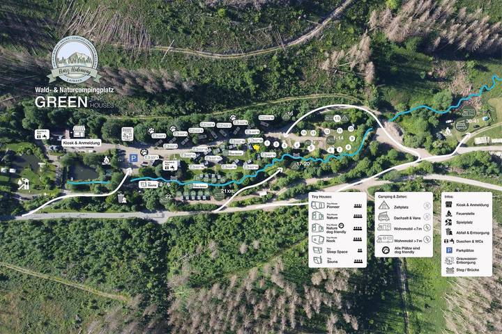 Ferienhaus für 4 Personen, mit Terrasse und Ausblick sowie Sauna im Harz - 2