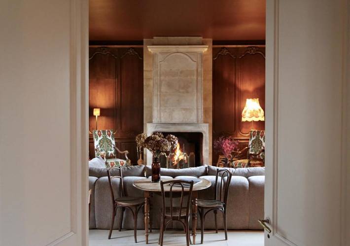 Lodge pour 5 personnes, avec vue et jardin