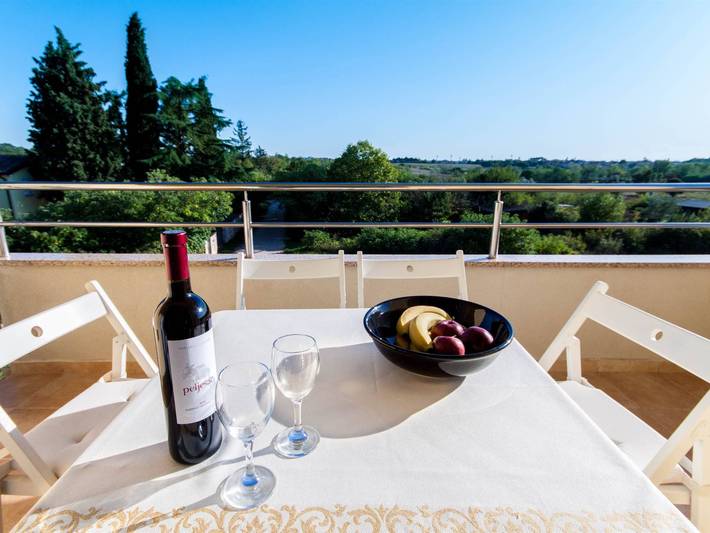 Ferienwohnung für 4 Personen, mit Garten