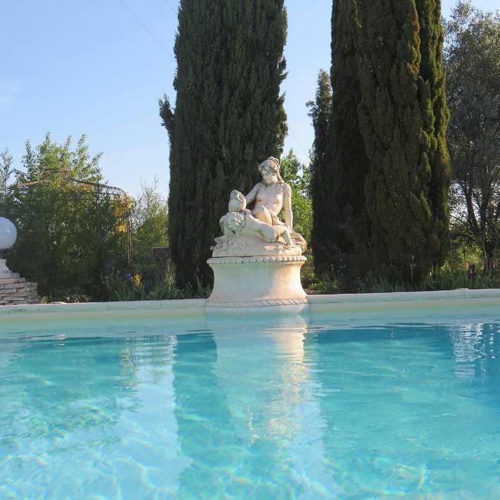 Location de vacances pour 8 personnes, avec piscine et jardin, animaux acceptés à Maureilhan - 4