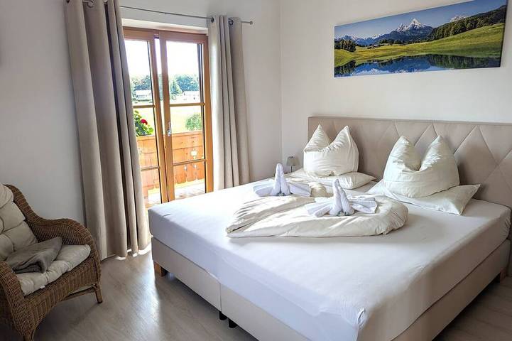 Ferienwohnung für 4 Personen, mit Balkon und Garten sowie Pool in Bruckmühl - 3