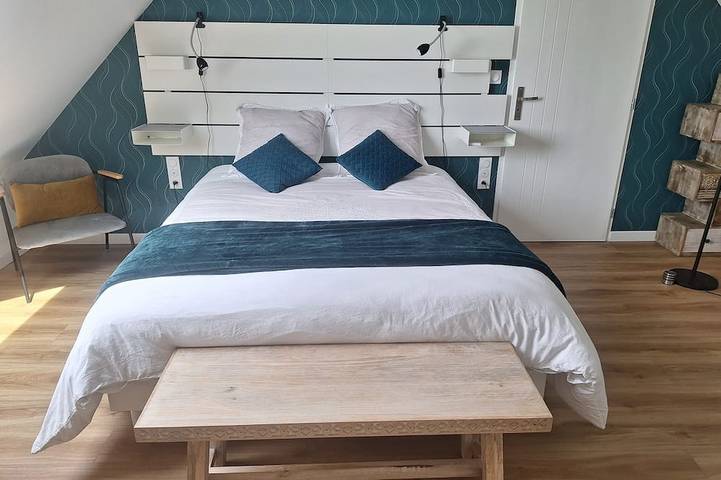 Location de vacances pour 5 personnes, avec jardin ainsi que terrasse et jacuzzi à Lampaul-Ploudalmézeau - 4