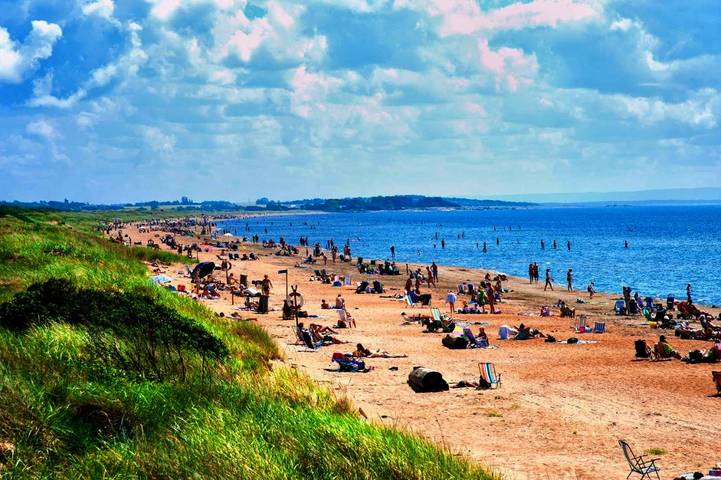 Lägenhet för 4 Personer, med trädgård i Halmstad