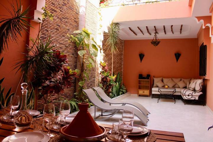 Maison de vacances pour 5 personnes, avec jardin