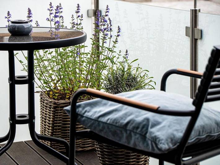 Ferienwohnung für 3 Personen, mit Balkon und Terrasse sowie Garten in Bad Schwartau