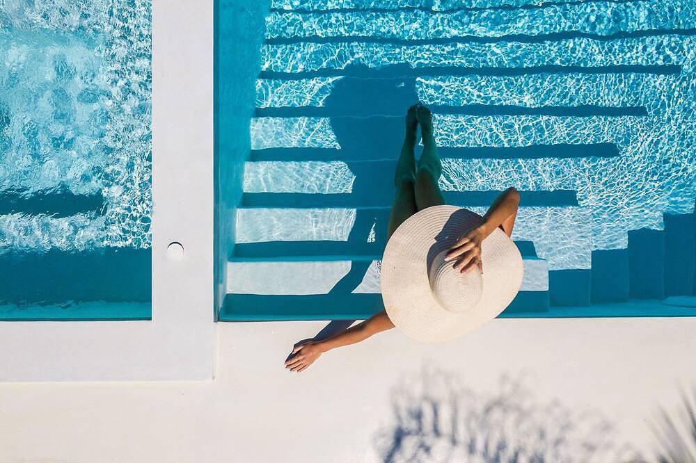 La Casa di Mare, Luxusvilla am Strand! Privater Pool, Whirlpool und Sauna! in Skaleta, Rethymno und Umgebung
