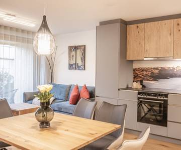 Ferienwohnung für 5 Personen, mit Garten in Au