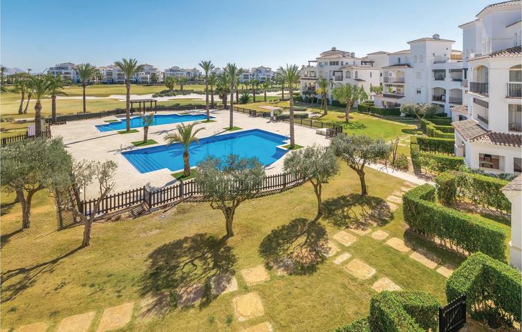 Apartamento vacacional entero, Terraza Piscina Apartamento: Aparcamiento, A/A, Internet - A pie hasta Black Olive (500m) in Torre-Pacheco, Costa Cálida