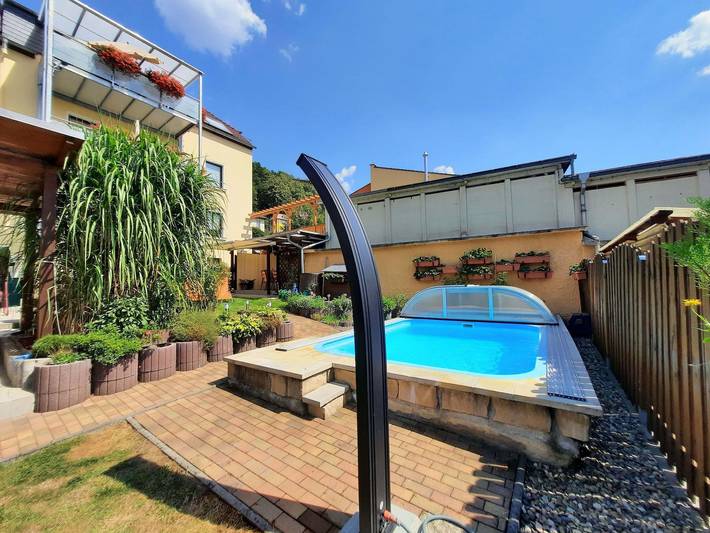 Ferienhaus für 6 Personen, mit Terrasse und Pool, kinderfreundlich in Sächsische Schweiz - 3