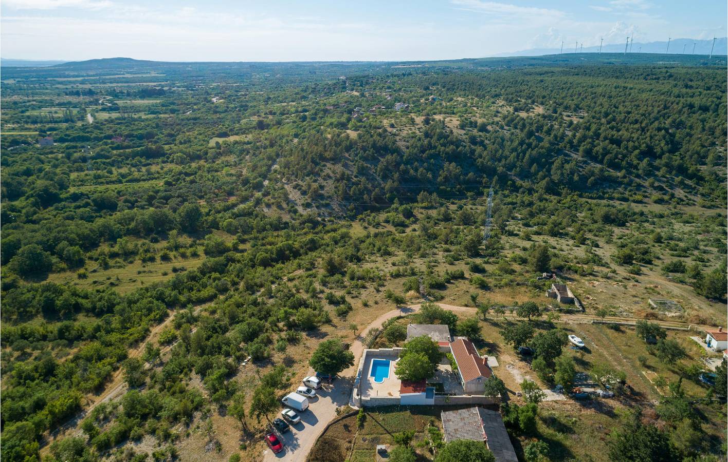 Ferienhaus für 6 Personen mit Terrasse in Grad Benkovac, Zadar