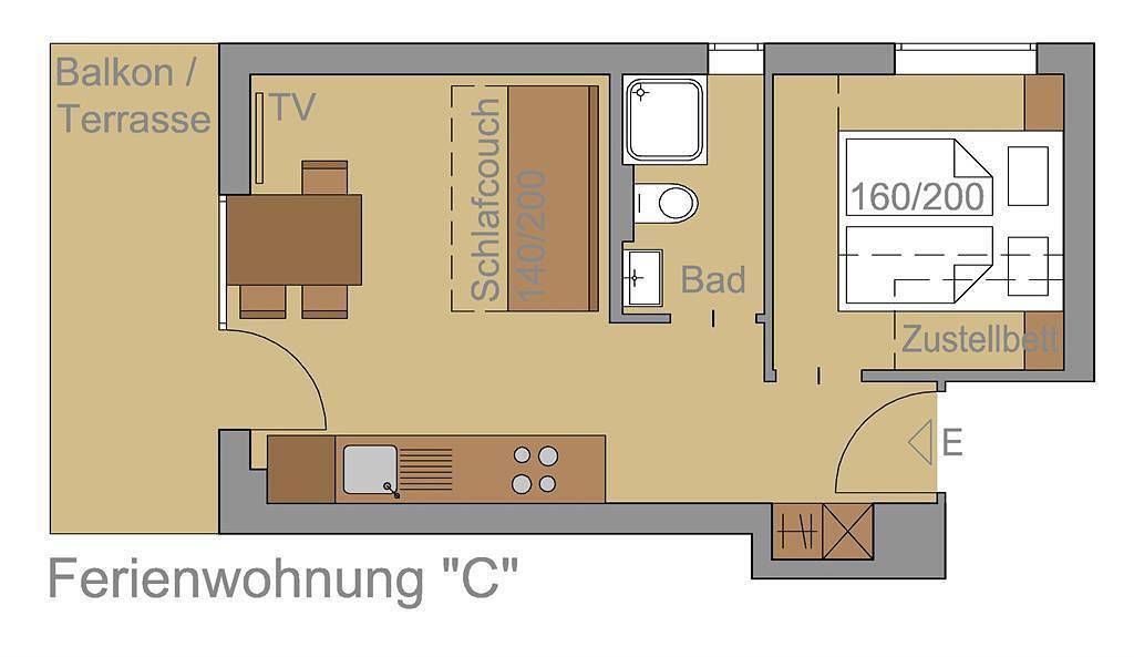 Ganze Ferienwohnung, Ferienwohnung C1 in Oberjoch, Bad Hindelang