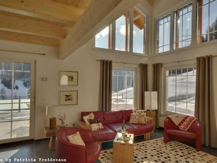 Chalet für 6 Personen, mit Terrasse und Garten sowie Sauna in Davos - 2