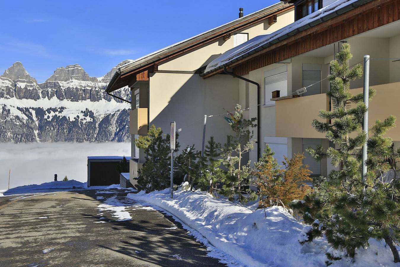 Ganze Ferienwohnung, Haus Wogesa (Charmingstay) - 3.5-Zimmerwohnung Urs in Flumserberg, Flums
