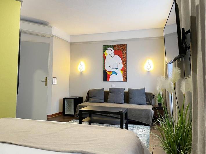 Hôtel pour 3 personnes, avec vue, animaux acceptés dans Beaurepaire - 4