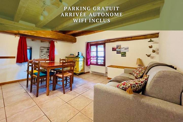 Ferienwohnung für 6 Personen, mit Garten und Ausblick in Saint-Pierre-d'Albigny