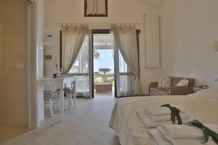 Casa vacanza per 2 persone, con giardino e panorama in Marsala