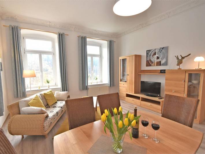Villa für 9 Personen, mit Garten in Sachsen