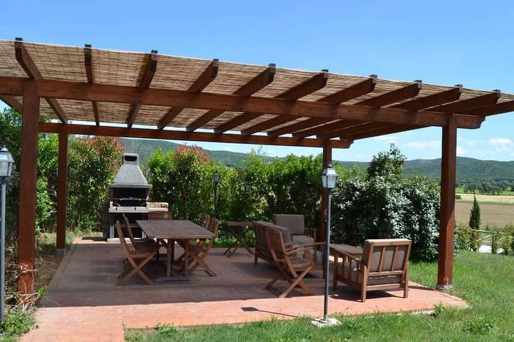 Ferienwohnung für 6 Personen, mit Garten