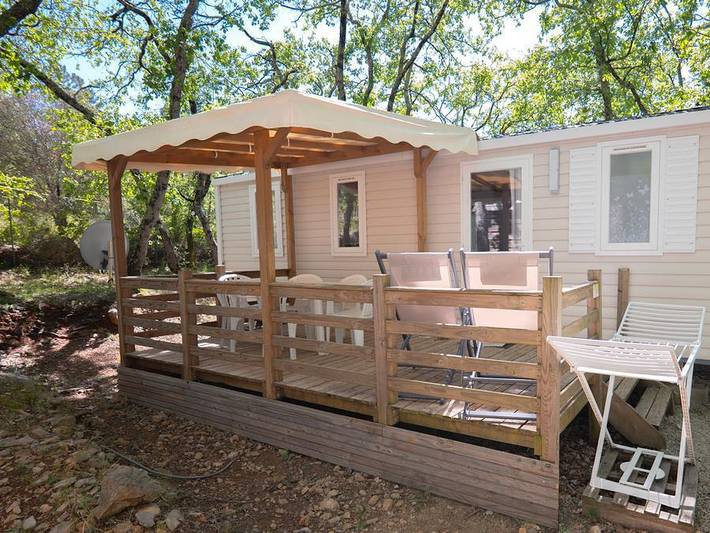 Camping Le Parc - Mobilheim 6 personen - Bahia 35m² in Saint-Paul-en-Forêt, Draguignan Region