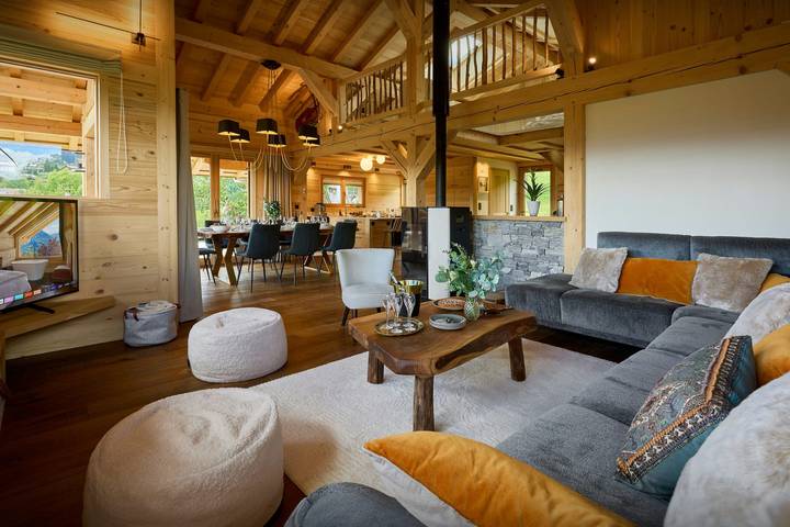 Séjour tout luxe pour 10 avec vue sur le Mont Blanc - Ovo Network in Cordon, Pays du Mont-Blanc