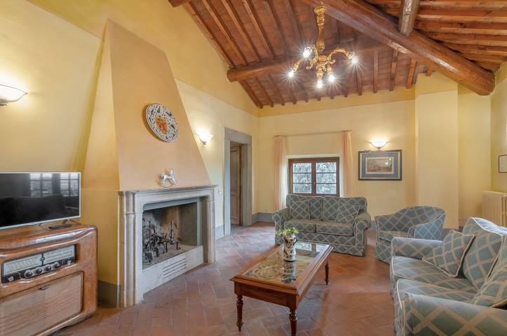 Apartamento 'La Terrazza' con piscina compartida, terraza privada y Wi-Fi in Montespertoli, Provincia de Firenze