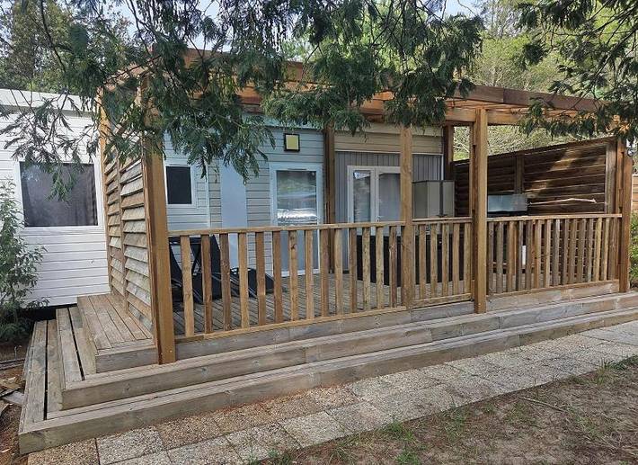 Camping para 6 personas, con Terraza y Piscina en Le Verdon-sur-Mer