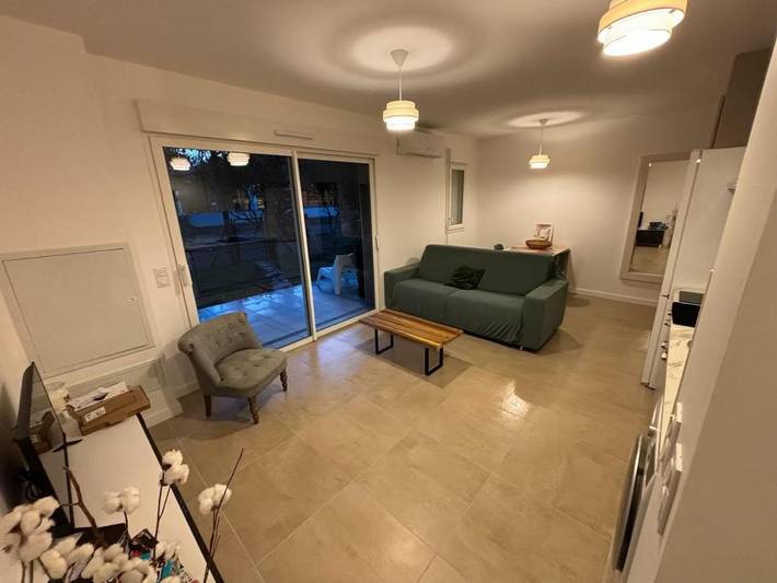 Appartement de vacances pour 4 personnes, avec jardin, animaux acceptés