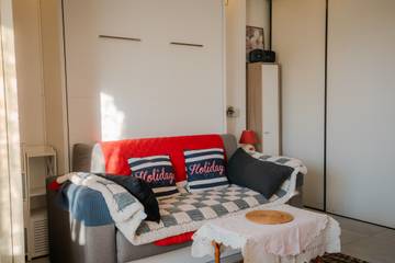Appartement De Vacances pour 4 Personnes dans Bernières-sur-Mer, Calvados, Photo 2