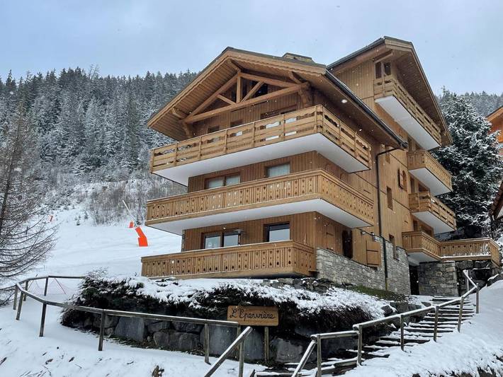 Chalet pour 8 personnes, avec vue et balcon dans Méribel