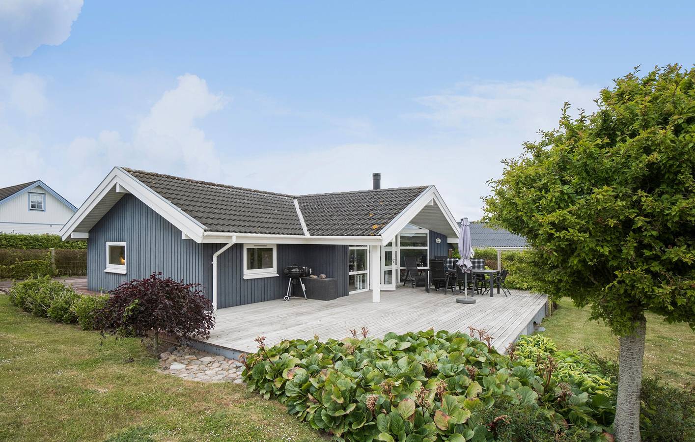 Feriehus for 6 personer med terrasse in Assens, Lillebælt