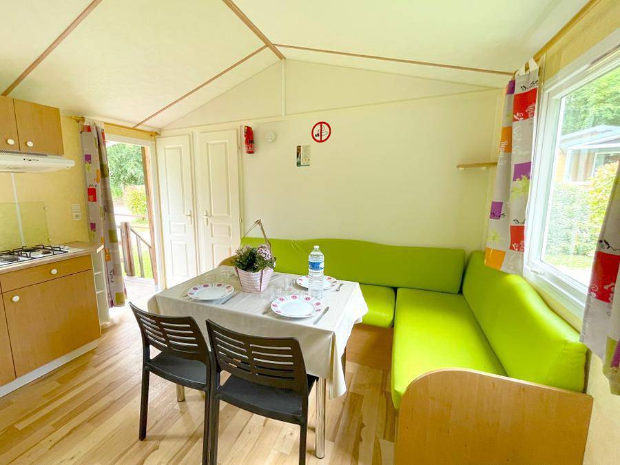Camping Barre y va - Stacaravan 4 personen - Ibiza in Saint-Arnoult (Seine-Maritime), Rouen en omgeving