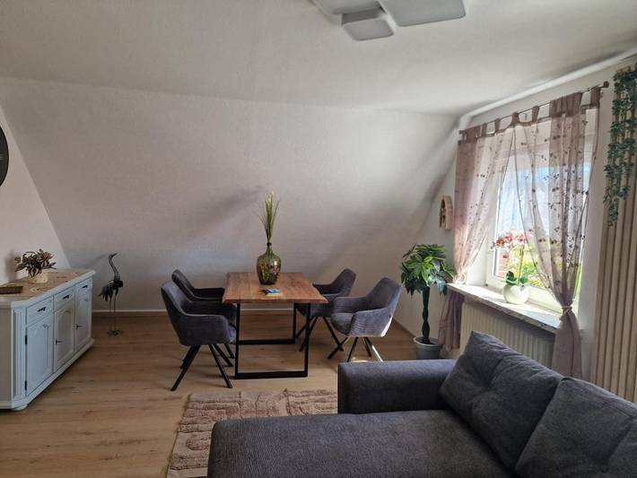 Ferienwohnung für 6 Personen, mit Terrasse und Garten sowie Ausblick in Großheide - 4
