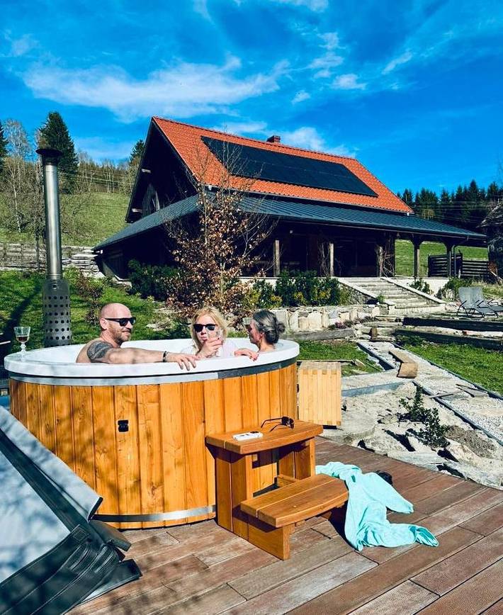 Ferienhaus für 6 Personen, mit Garten und Ausblick, mit Haustier - 1