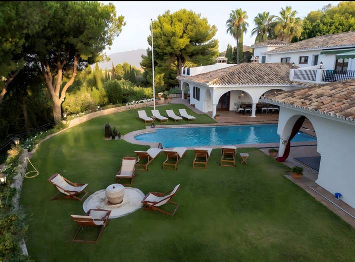 Villa 'Hacienda Del Cazador Luxury' with spectacular sea views in Mijas, Costa del Sol