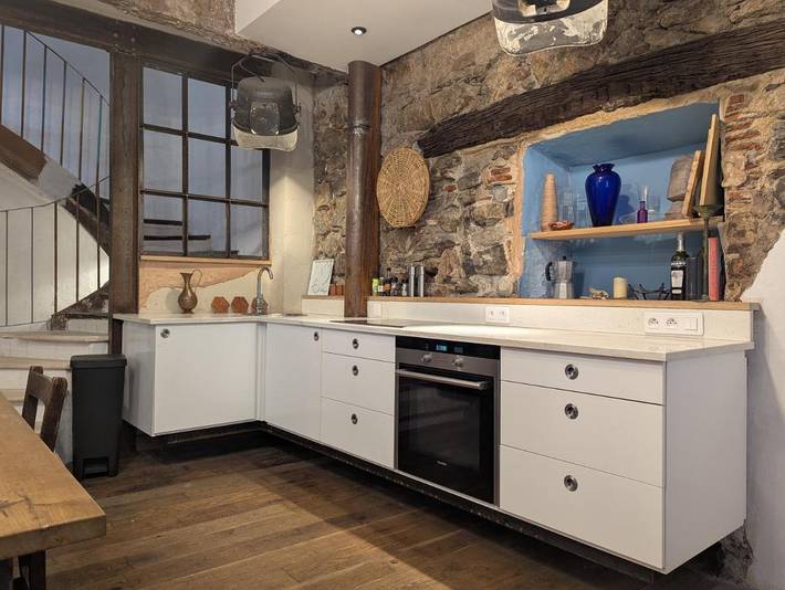 Ferienhaus für 8 Personen, mit Terrasse und Ausblick, mit Haustier