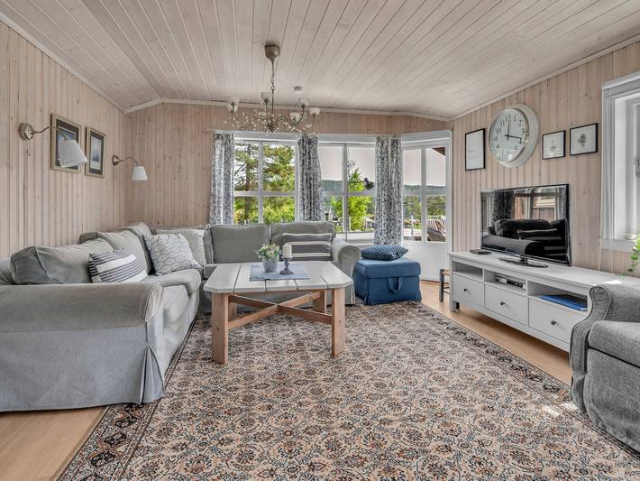 Ferienhaus für 6 Personen, mit Garten und Terrasse in Åseral - 2