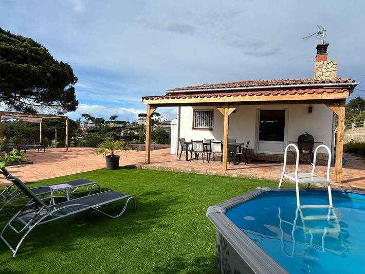 Casa de vacaciones para 6 personas, con piscina y jardín - 1