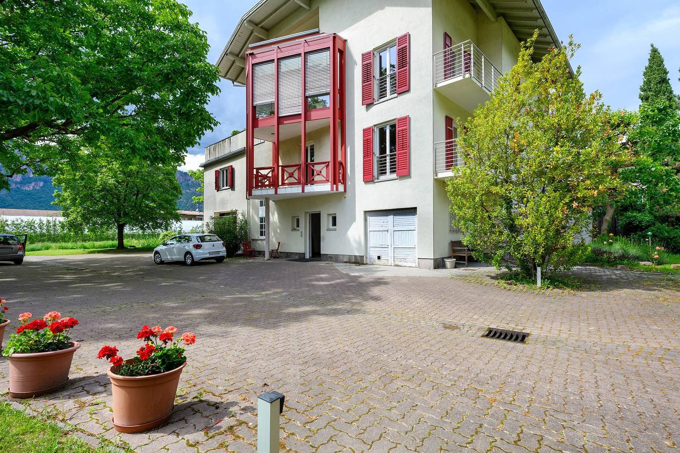 Ganze Wohnung, Apartment 'Gerwies' mit Bergblick und privatem Garten  in Branzoll, Fleimstaler Alpen