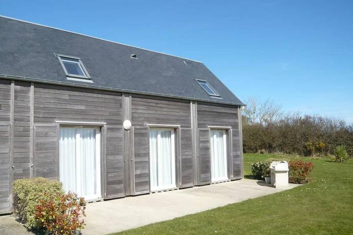 Gîte pour 6 personnes, avec jardin, animaux acceptés dans Dunes de Biville
