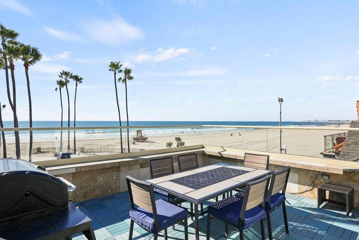 Vacation rental for 6 people, with ocean view and balcony, with pets in Orange County