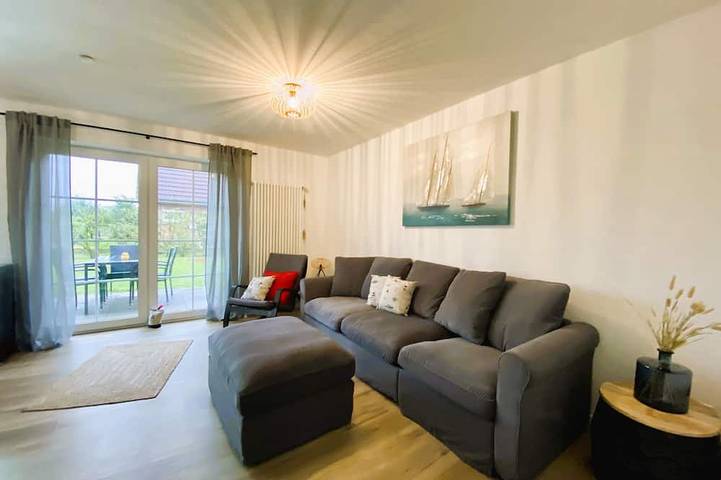 Ferienwohnung für 4 Personen, mit Terrasse und Garten