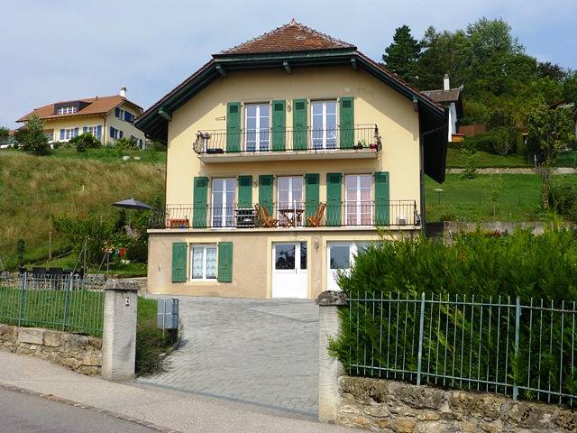 Chambre d’amis pour 4 personnes, avec balcon